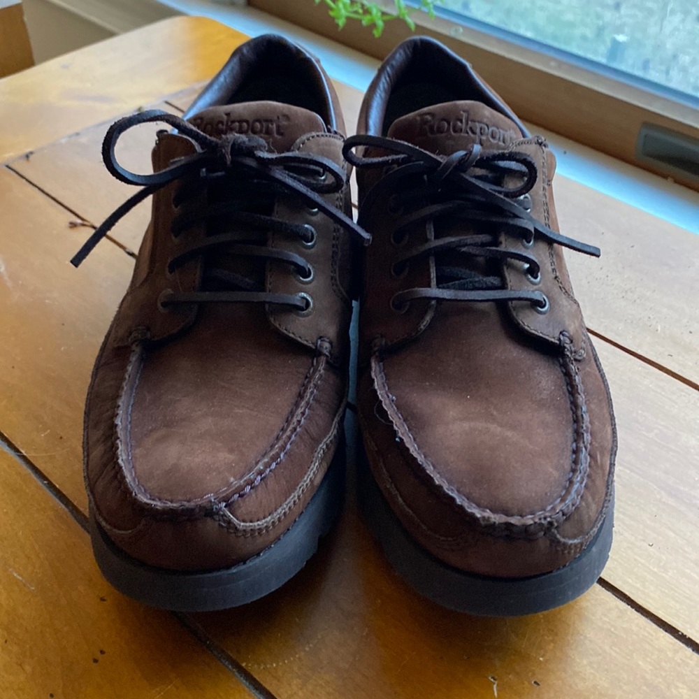 Rockport Vibram lace up leather shoes